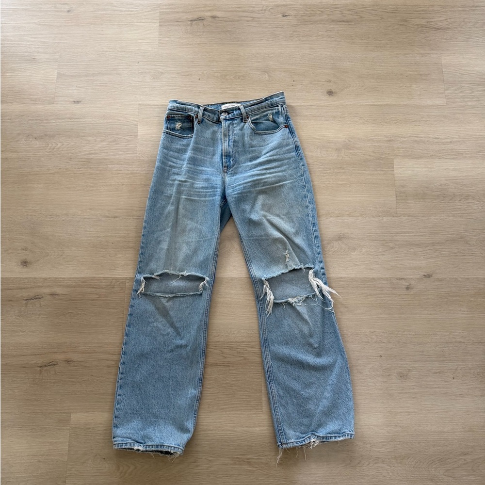 Abercrombie & Fitch Light Blue '90s Relaxed Jeans